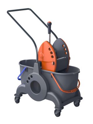 Ivo Giotto Duo mopemmer 2x25lt met moppers en duwbeugel