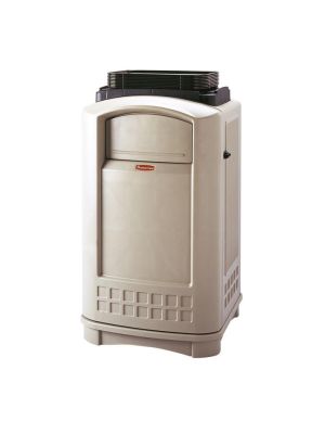 Landmark container met dienbladhouder, Rubbermaid
