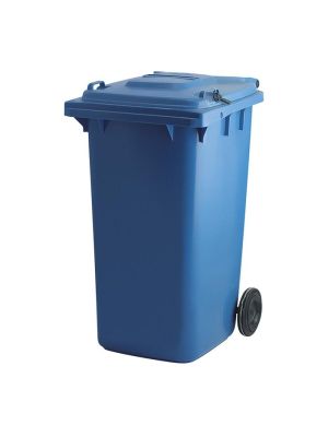 Container met papiergleuf en slot