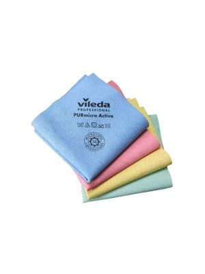 Vileda PURmicro Active multifunctionele doek 38x35 1x5 stuks